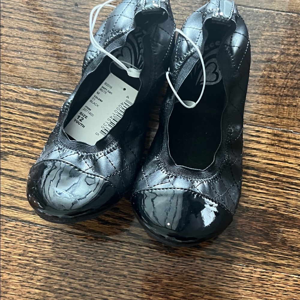 The Children's Place Black Patent Dress Shoes